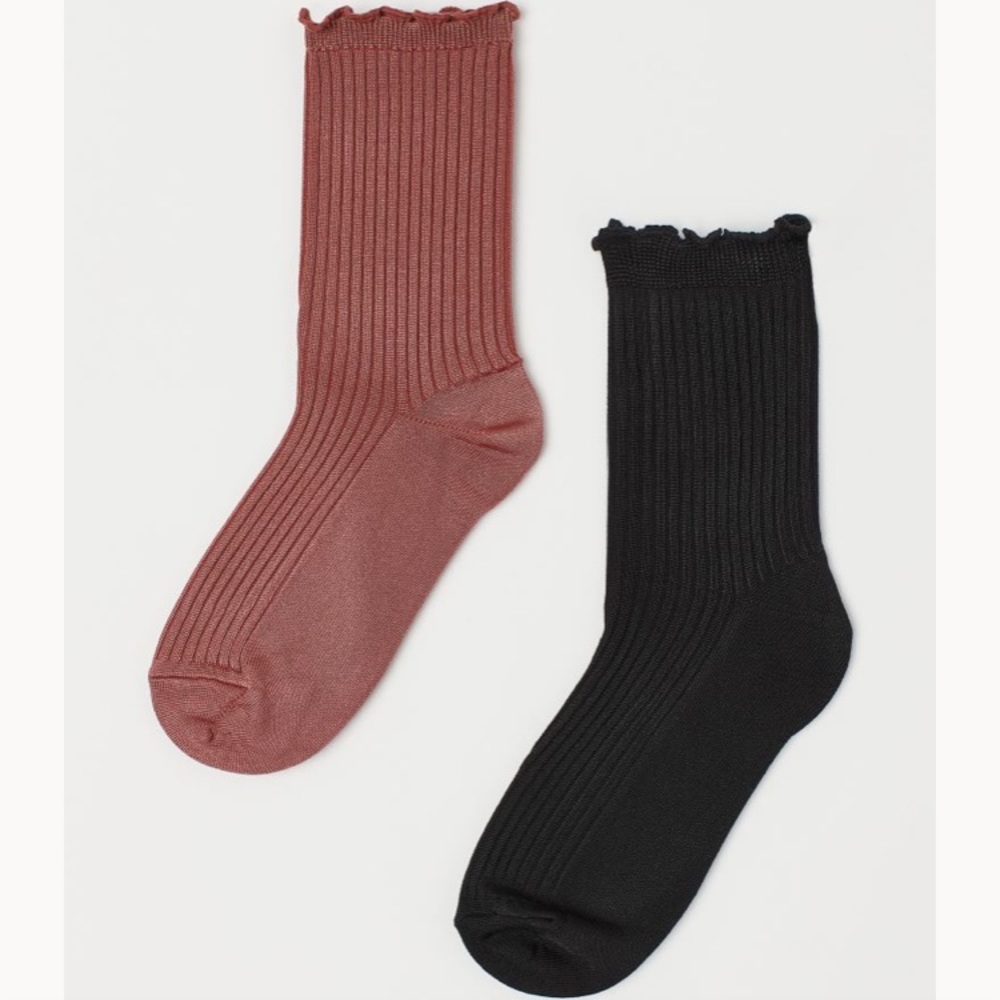 NWOT - Viscose-blend H&M socks - 2 pairs